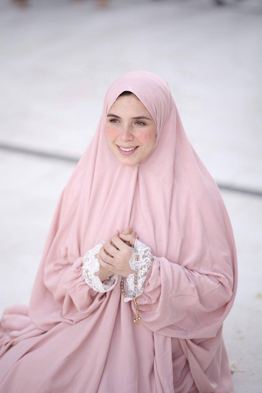 خمار وجيبه - pink