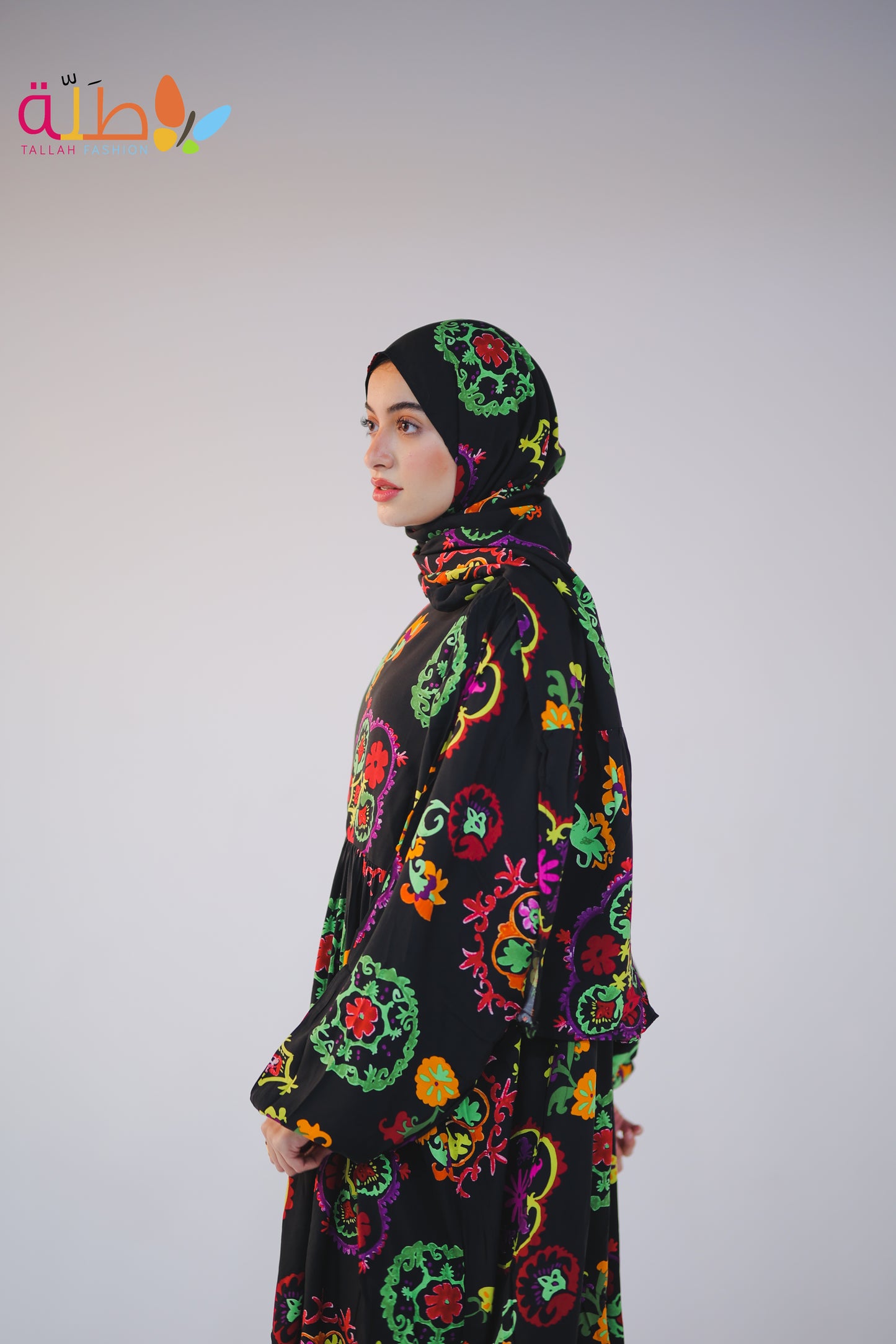 soft mabrad- black pattern