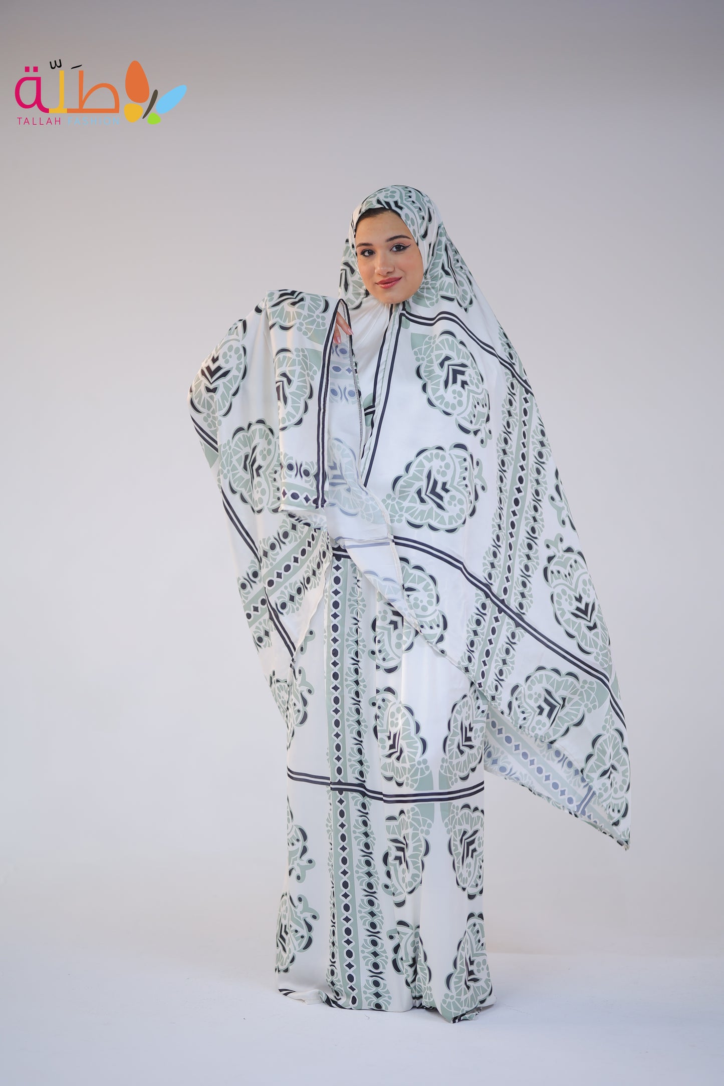 khamaar wajibih satin- white