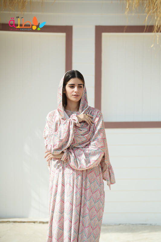 Velvet isdal - pink pattern