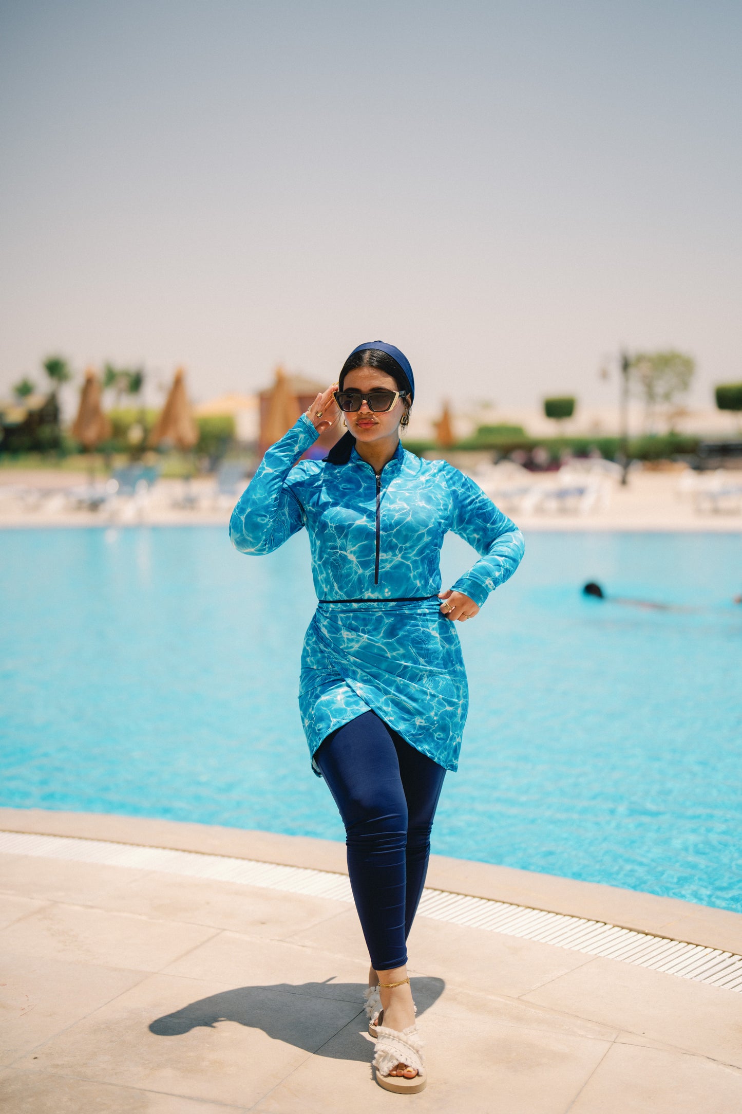 Burkini - ocean blue
