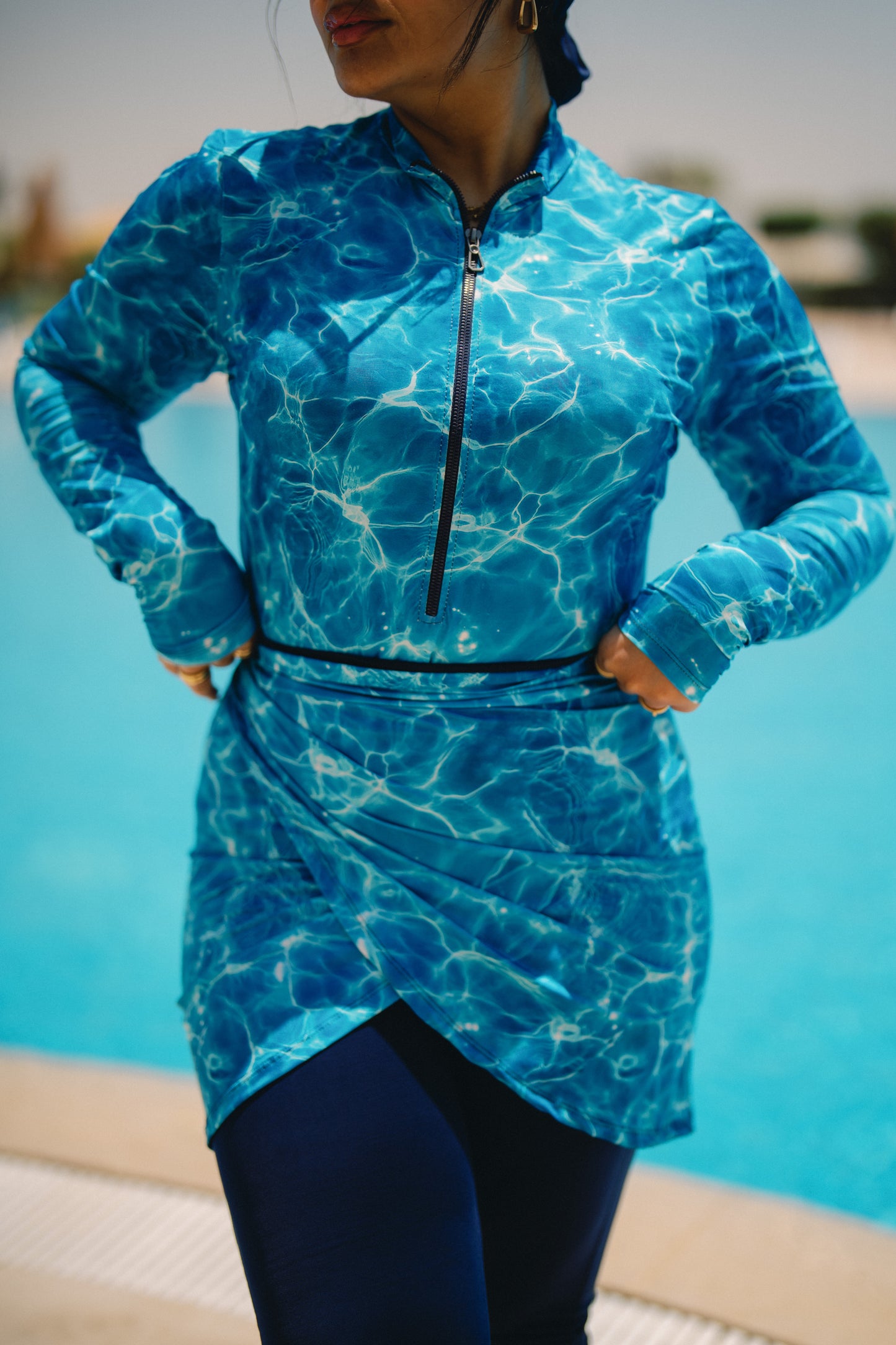 Burkini - ocean blue