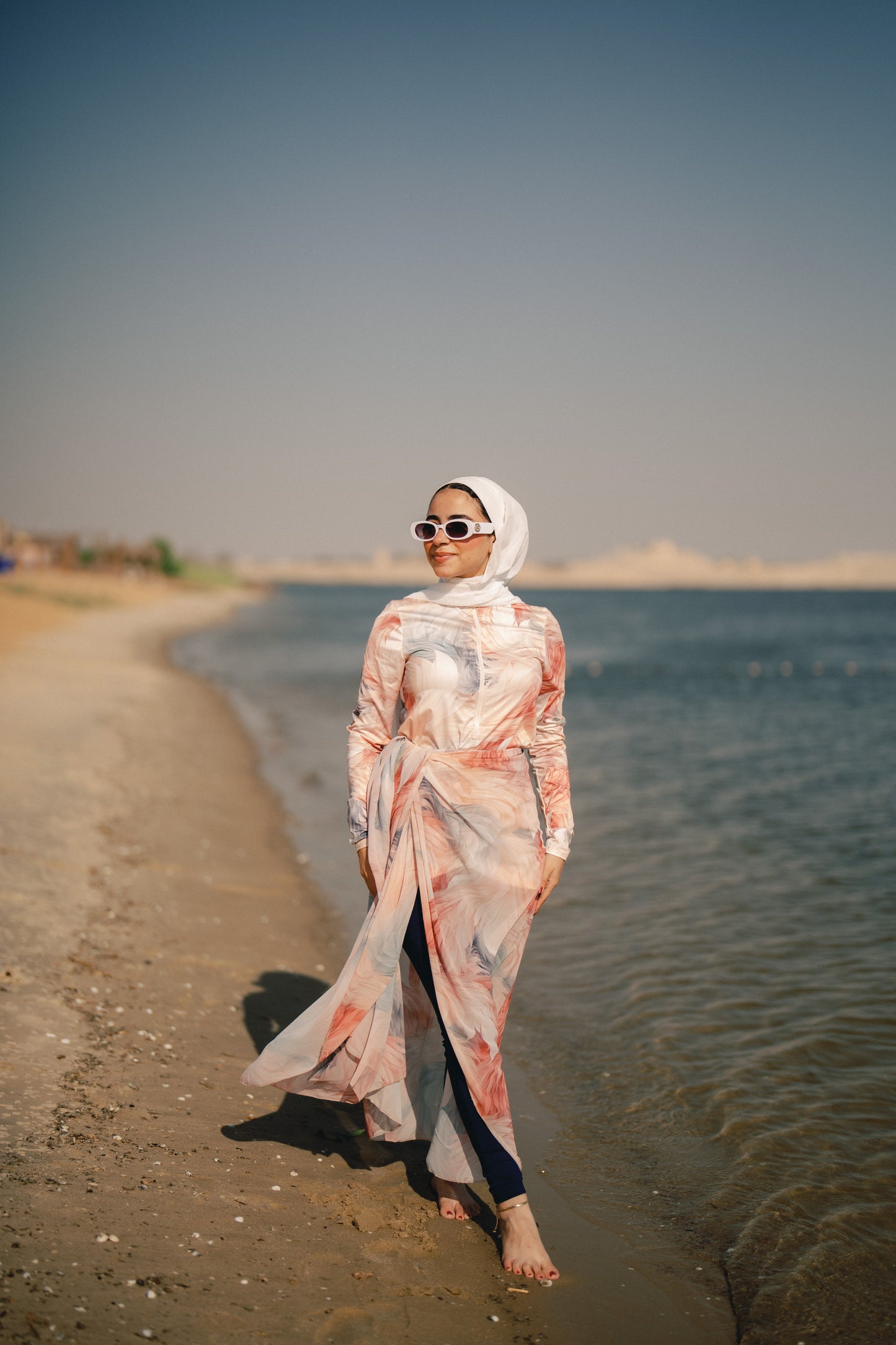 Burkini - pink feather