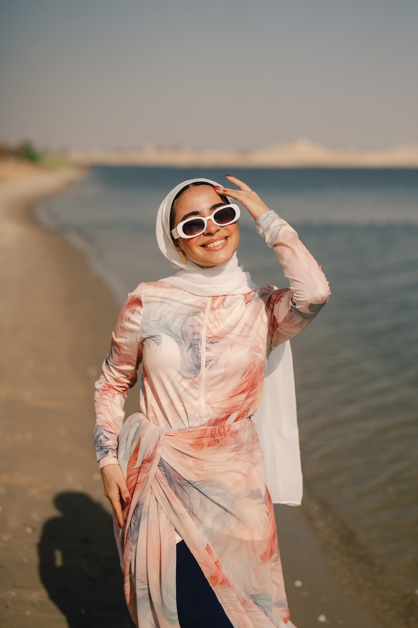 Burkini - pink feather