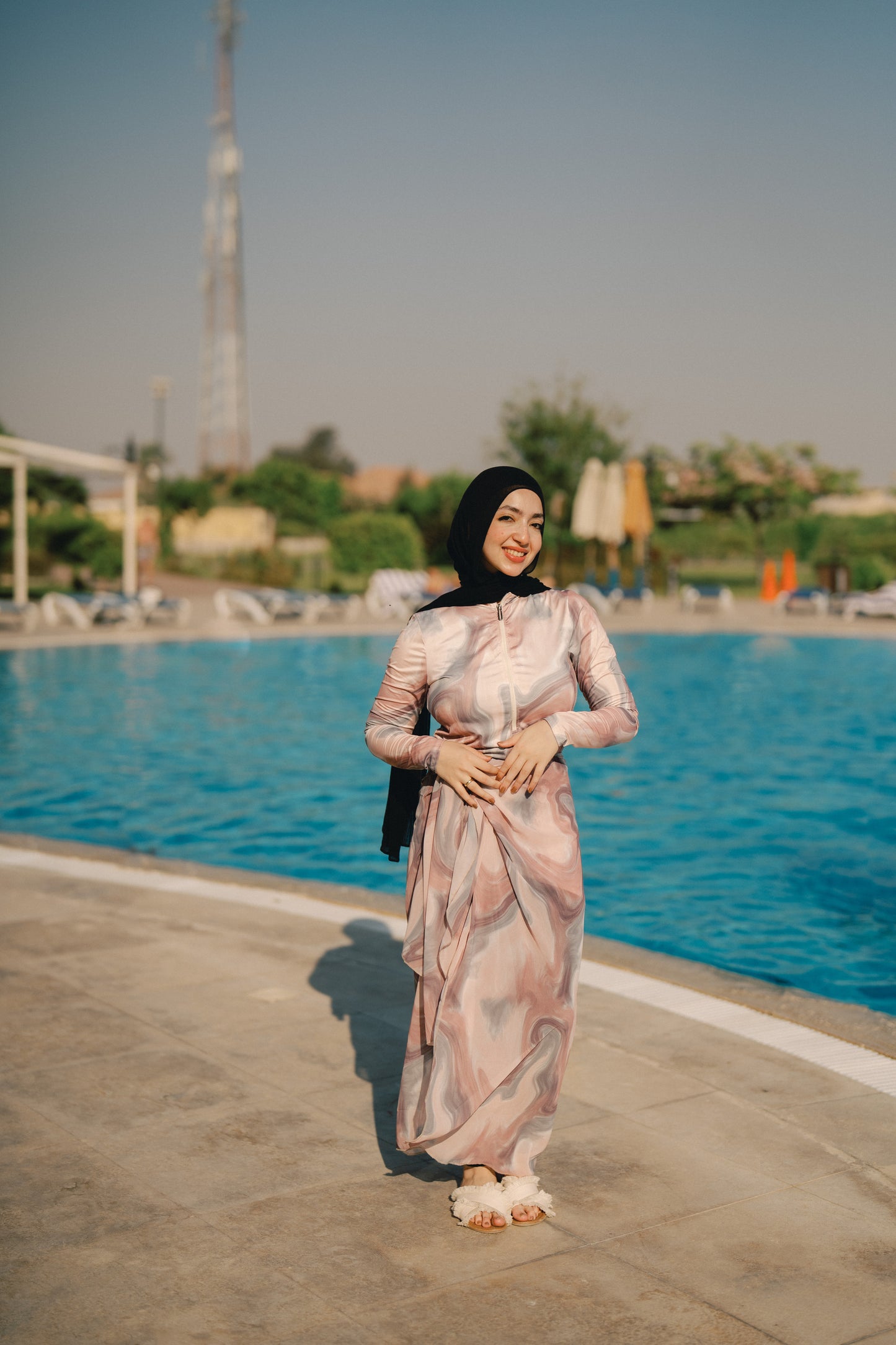 Burkini - light pink