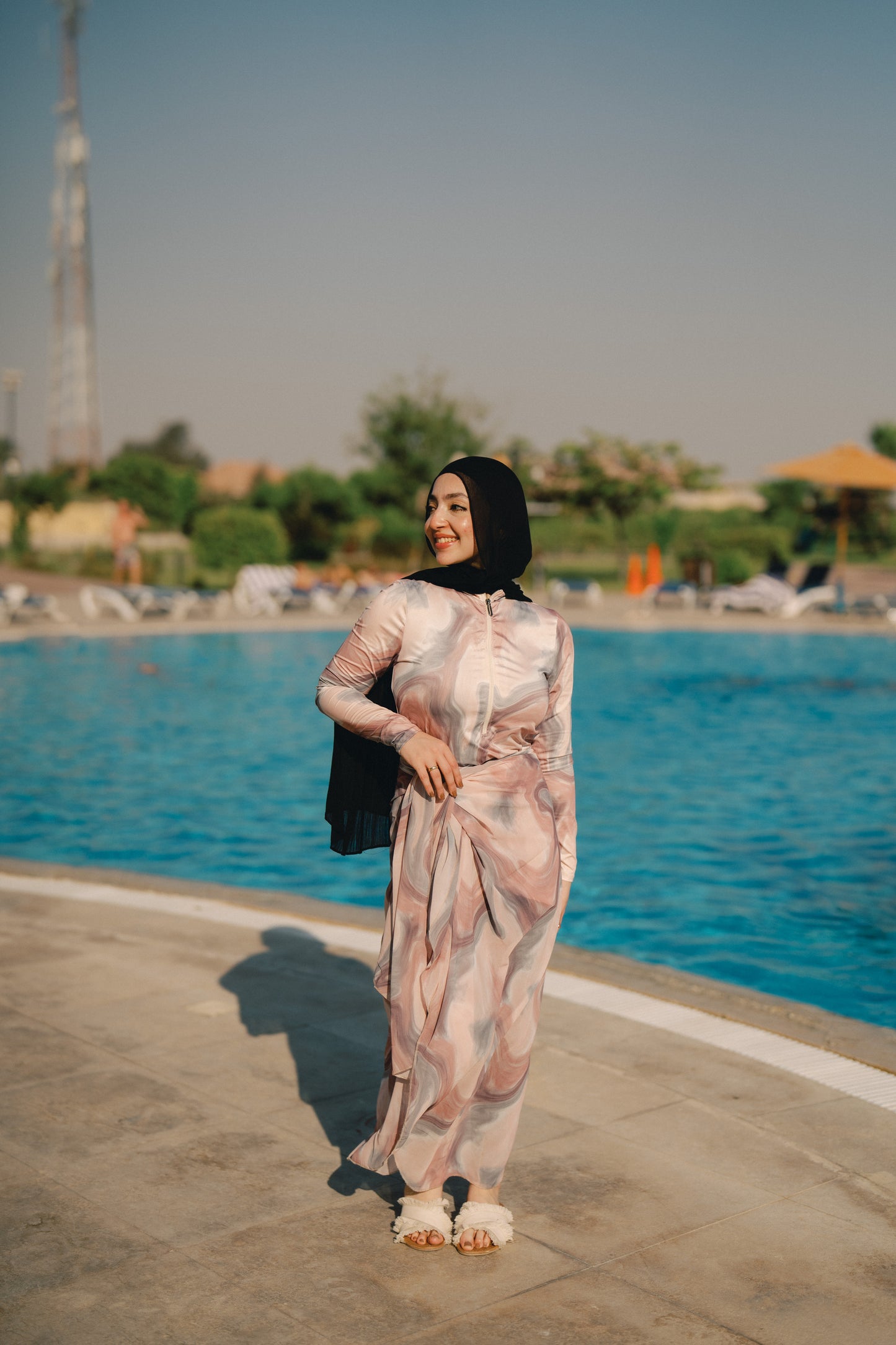 Burkini - light pink