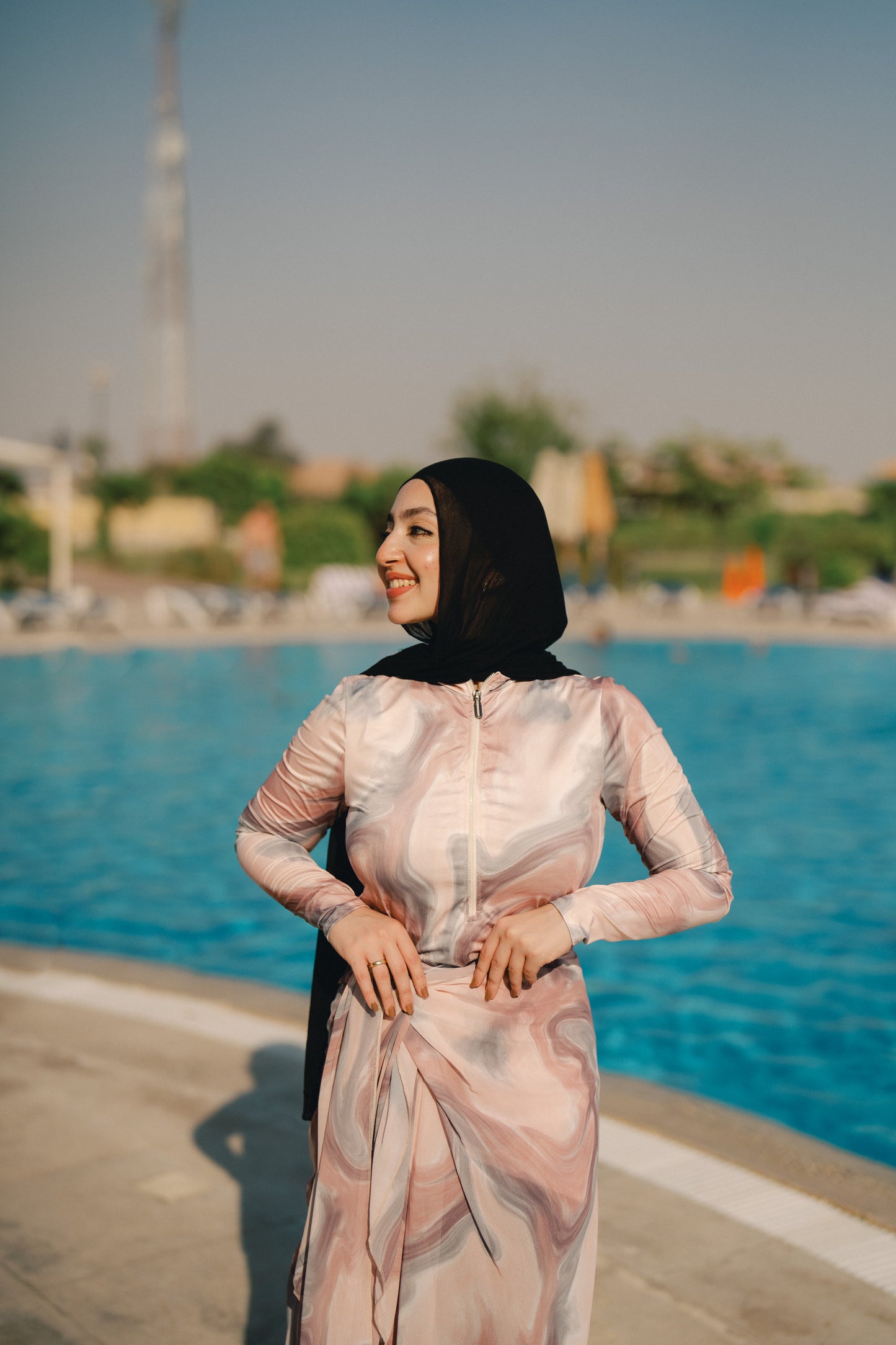 Burkini - light pink