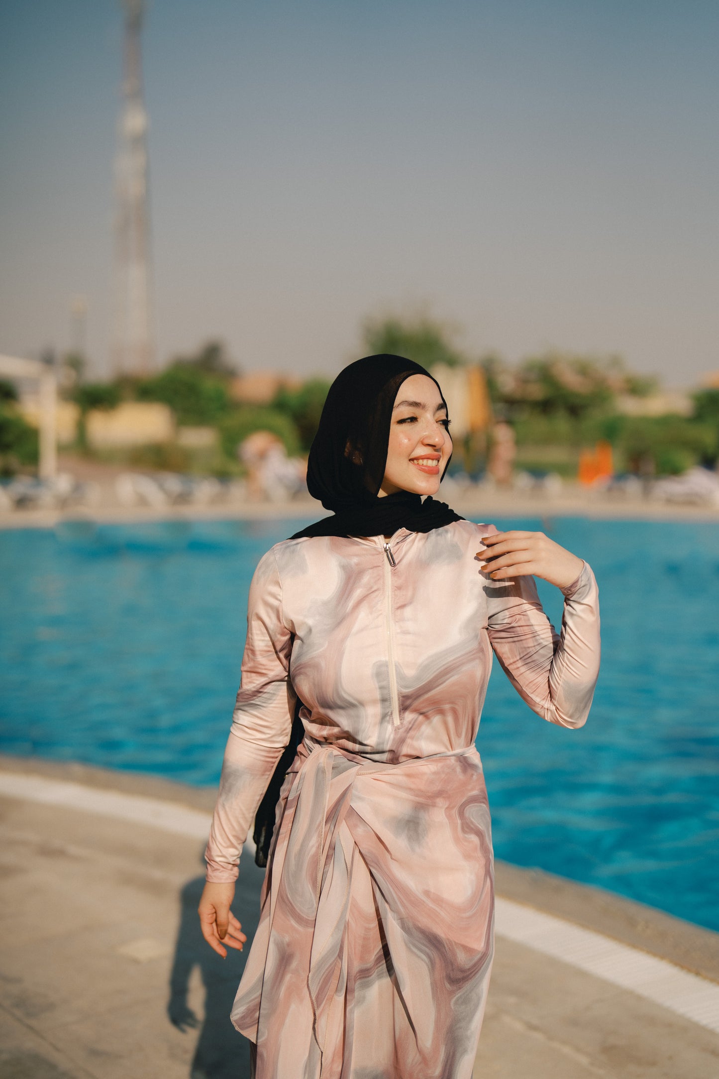 Burkini - light pink