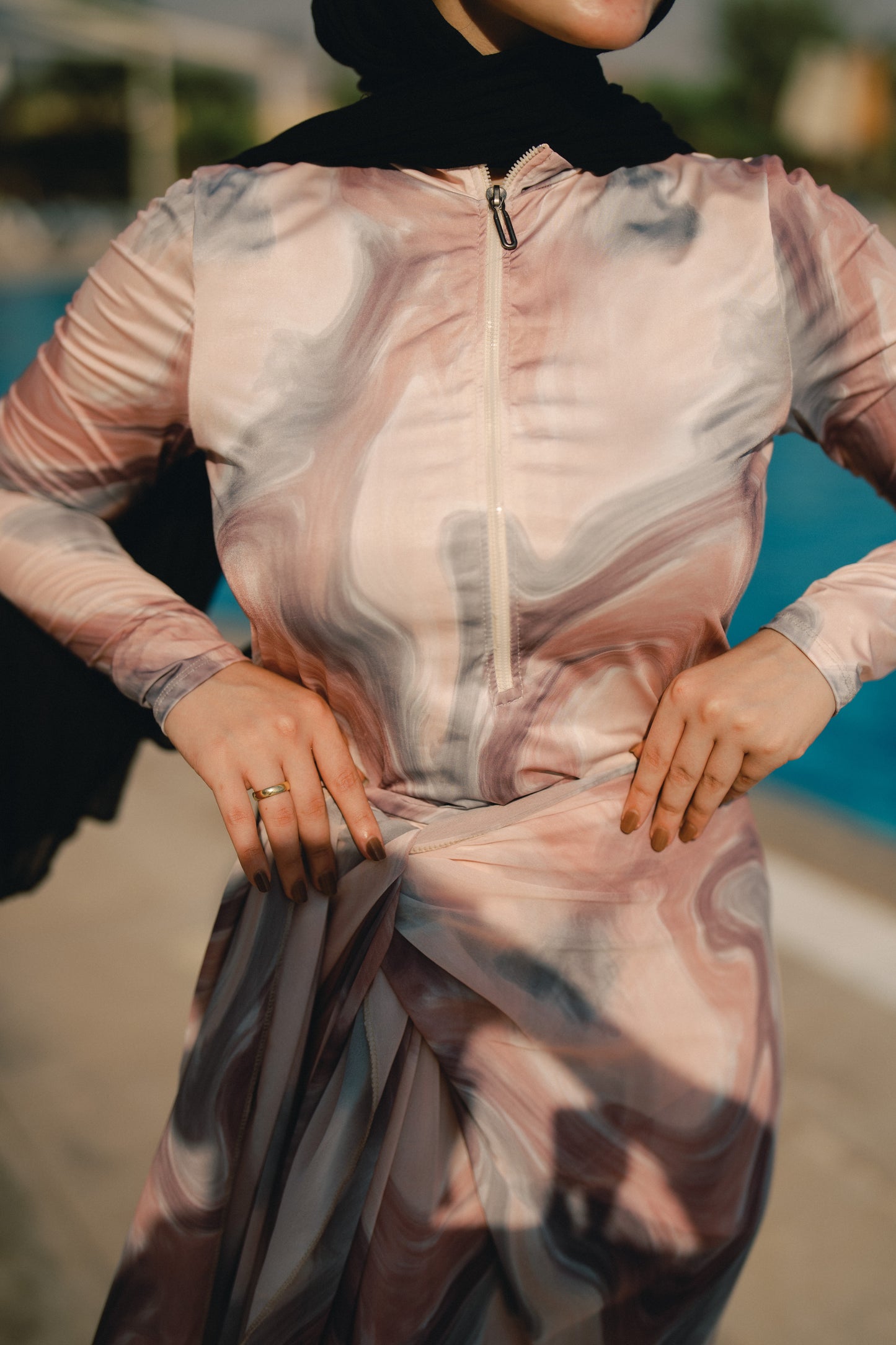 Burkini - light pink