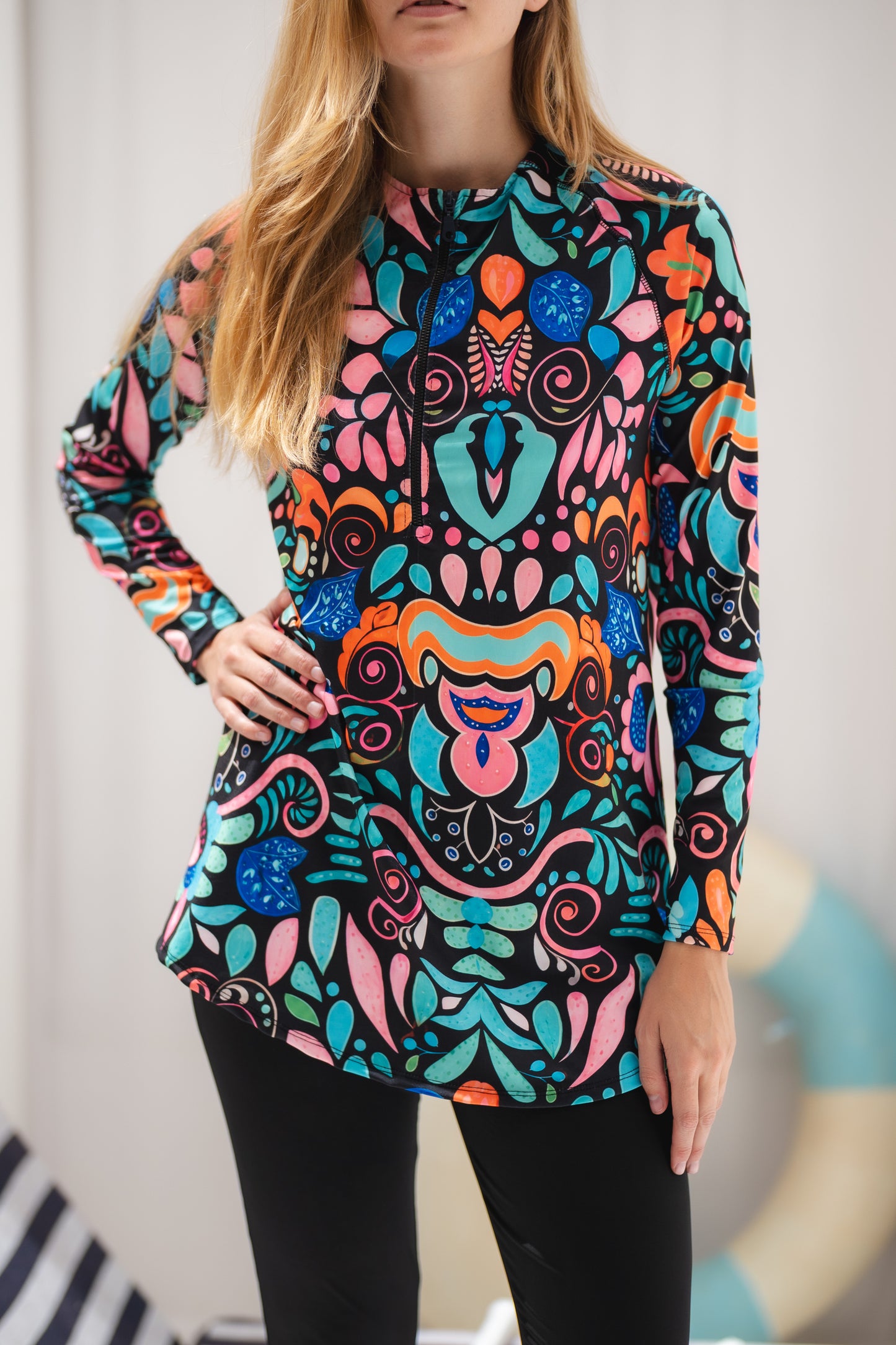 burkini - colorful temple