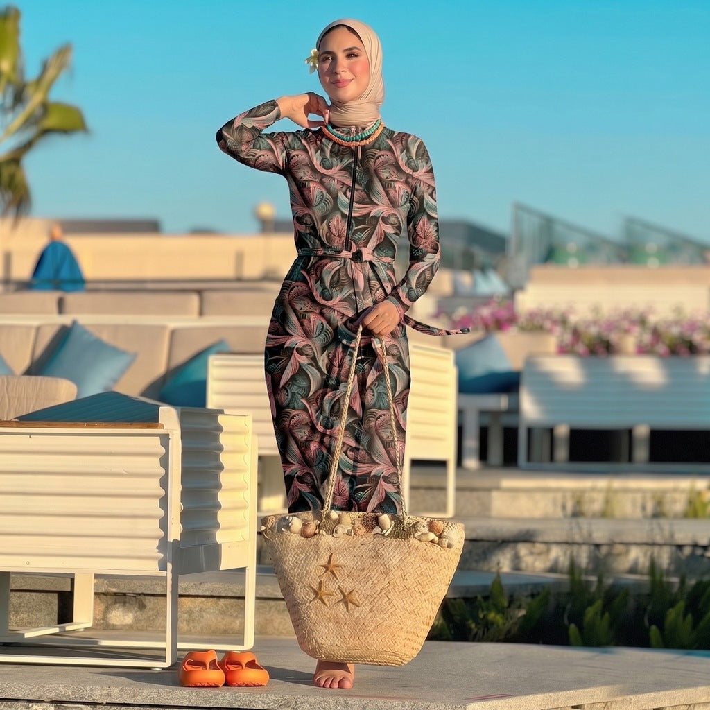 Burkini - leafy