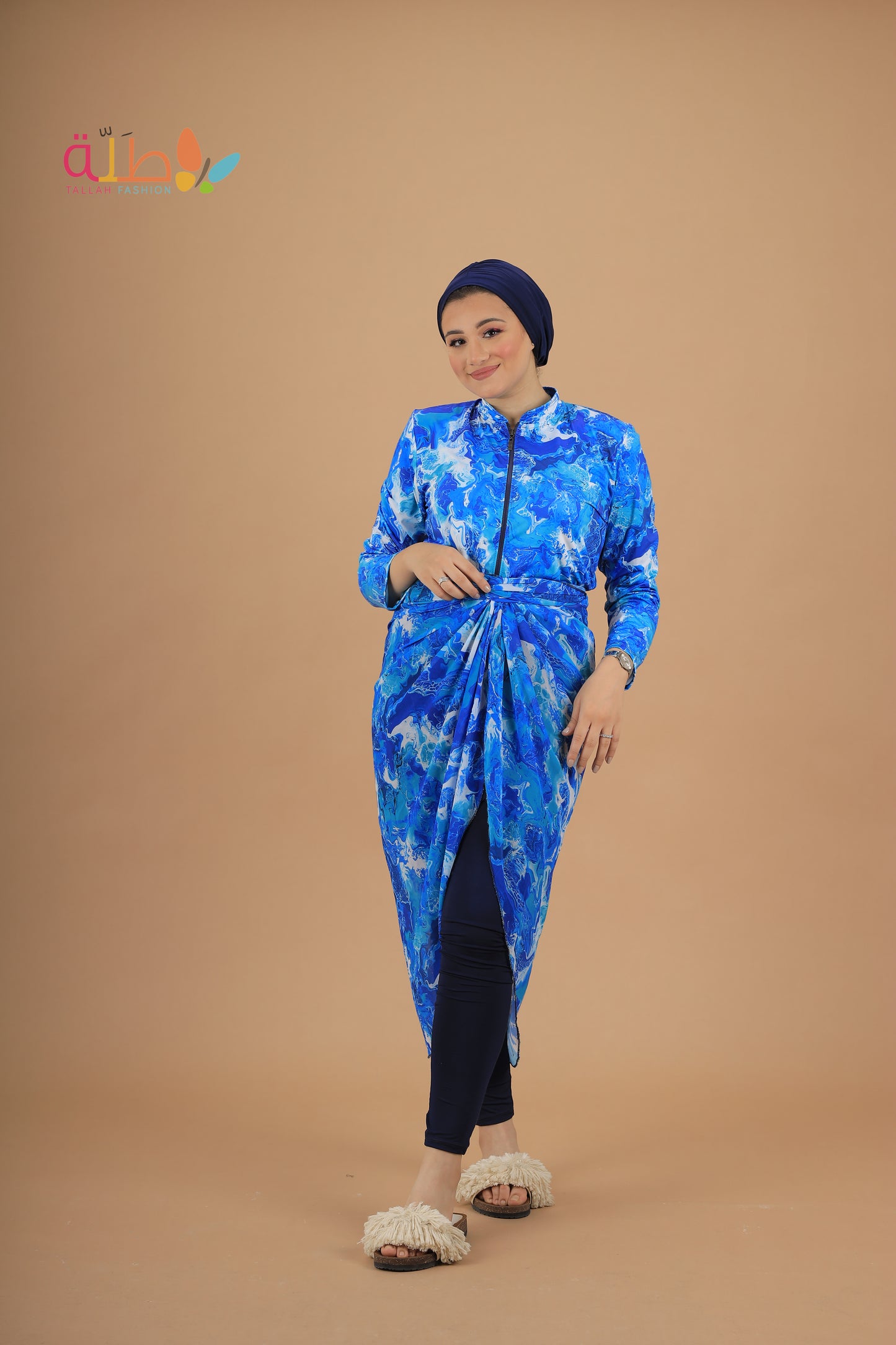 Burkini - ocean blue