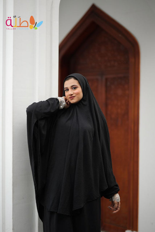 خمار وجيبه  - black