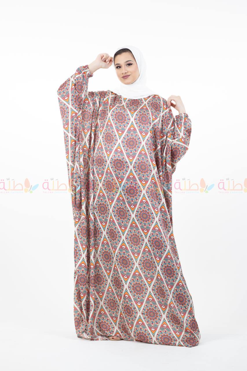 Malhafa - brown w white stripes