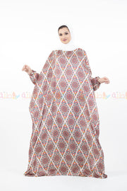 Malhafa - brown w white stripes