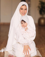 Kids Isdal — CY — White, lace trim