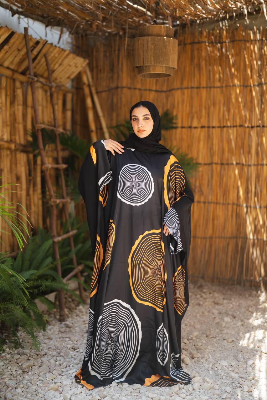 Abaya Mix Viscose & Satin