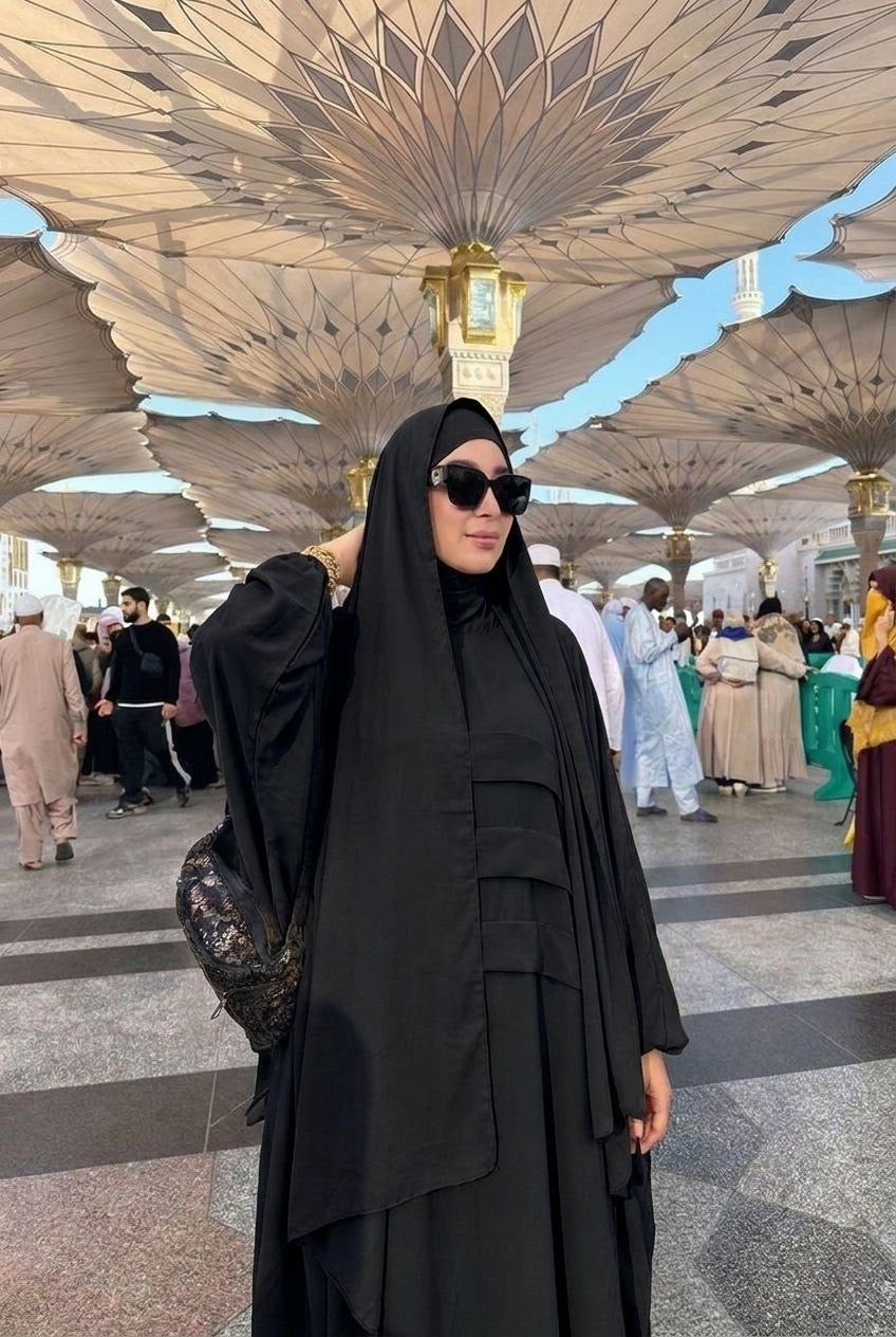Omrah harir abaya