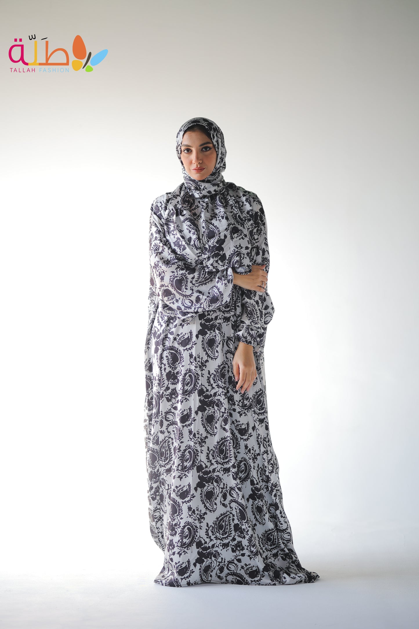 Isdal staan - black & white swirls