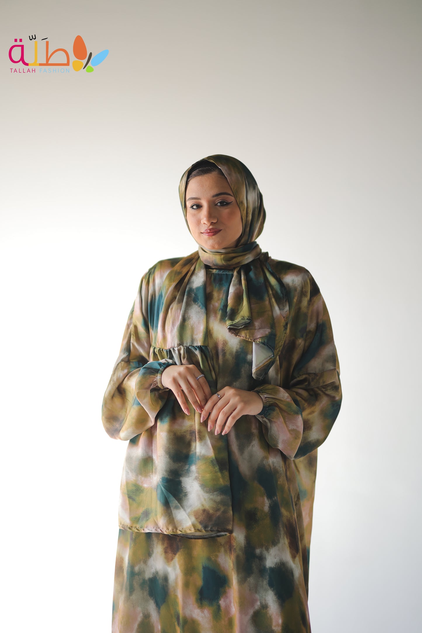 Isdal Satin- dark yellow pattern