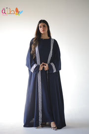 Kaftan without basic - dark blue