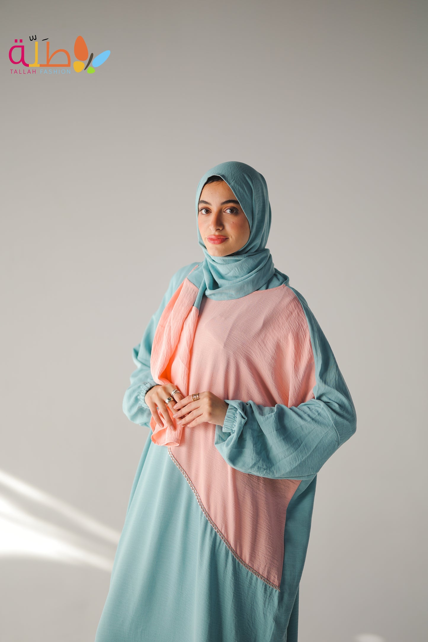 CY Isdal - baby blue & pink