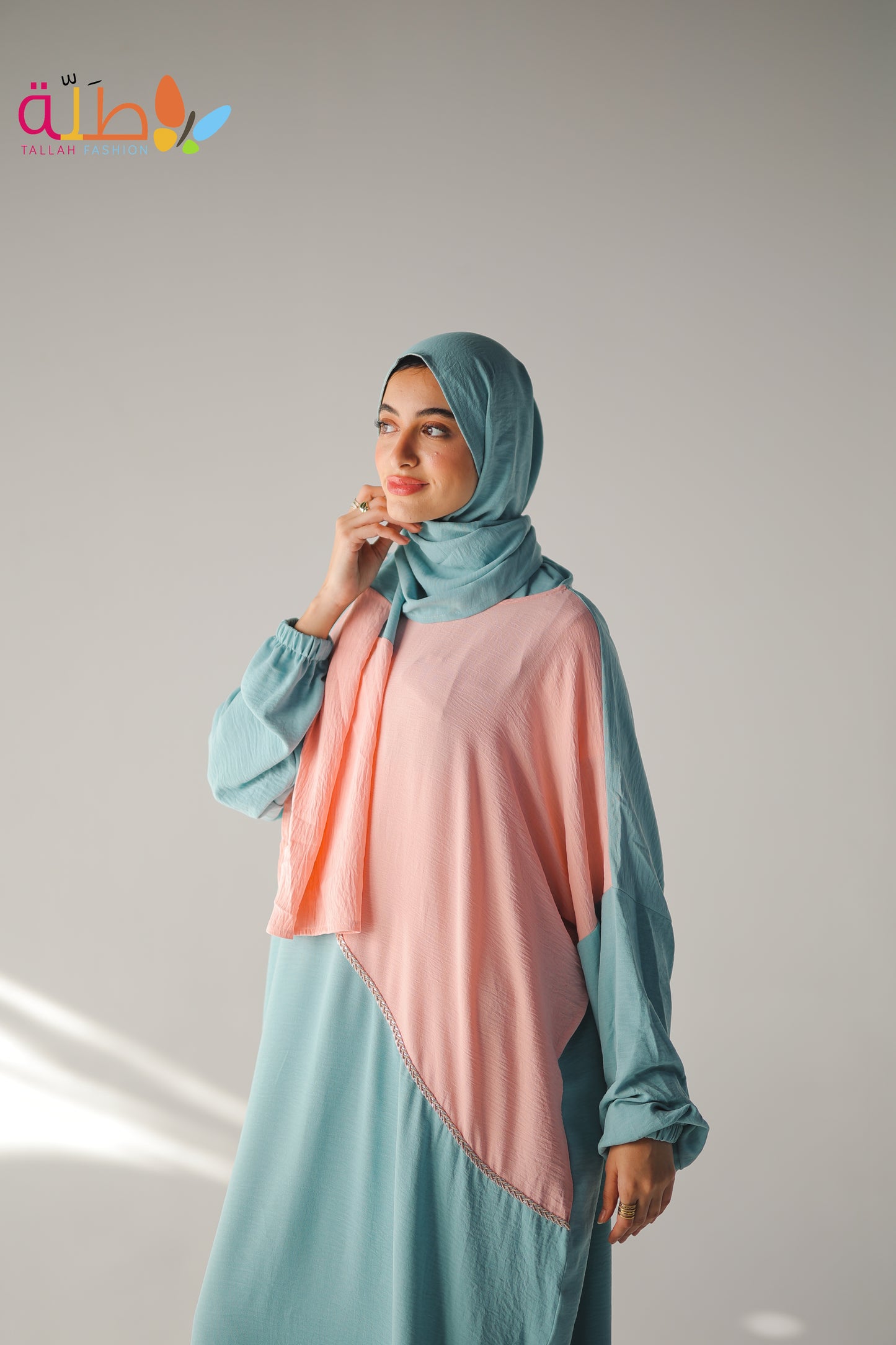 CY Isdal - baby blue & pink