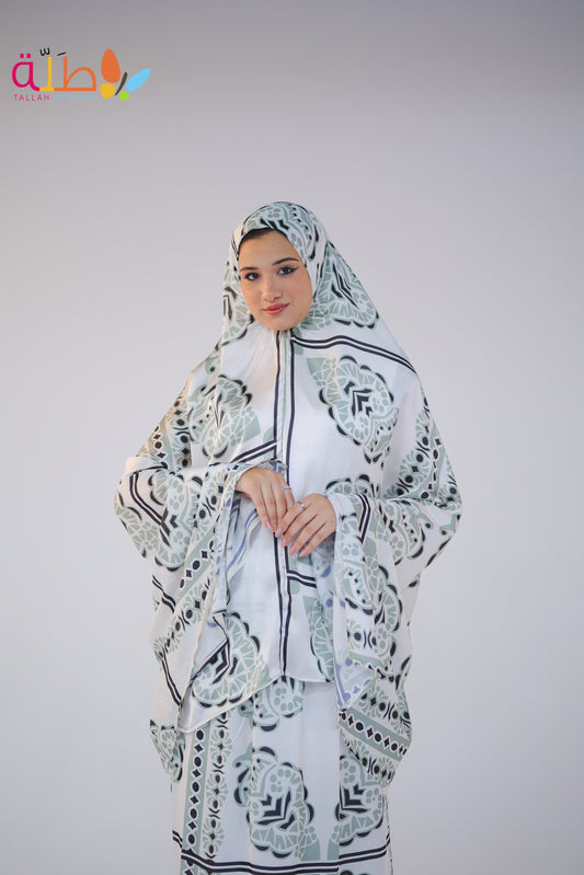 khamaar wajibih satin- white