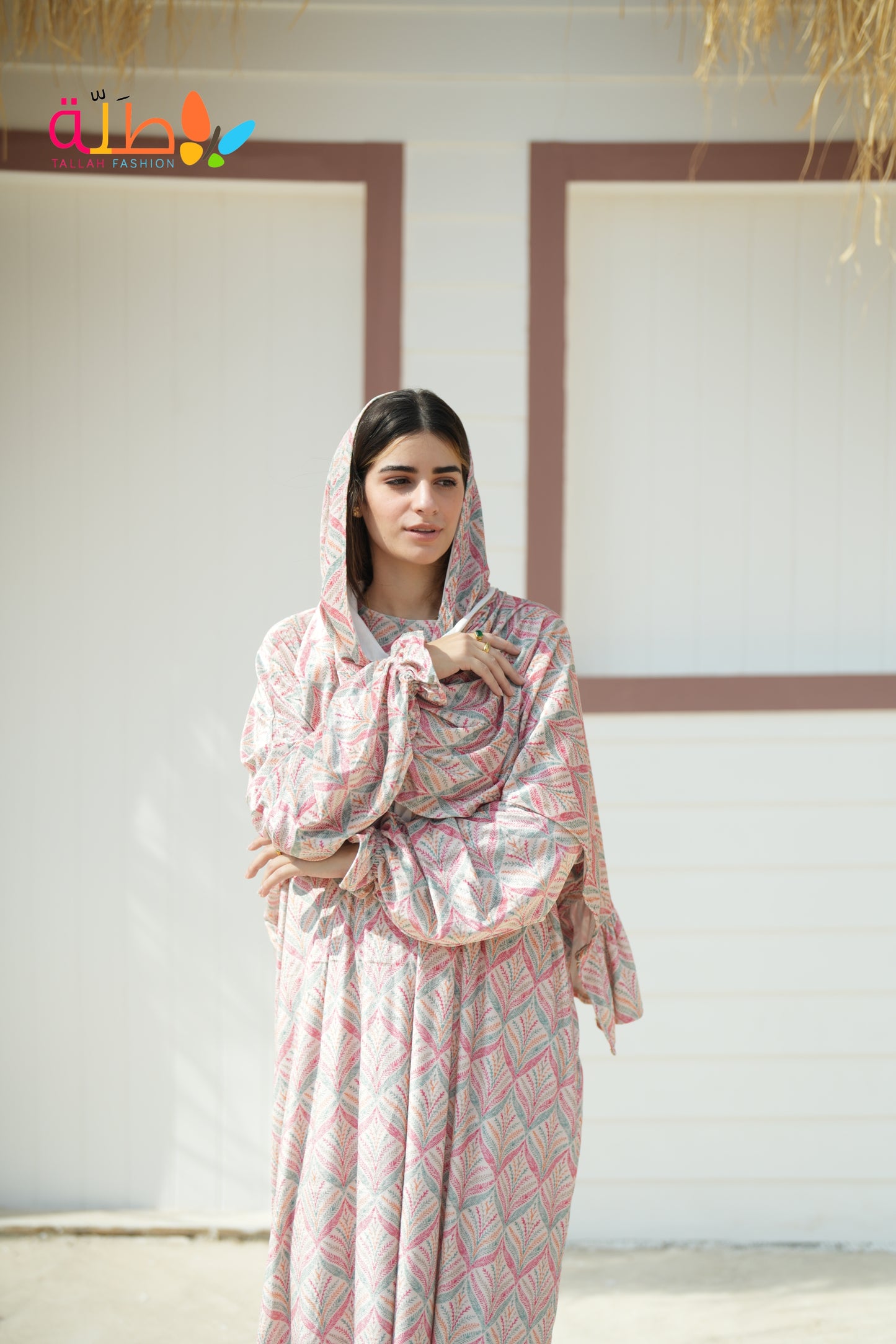 Velvet isdal - pink pattern