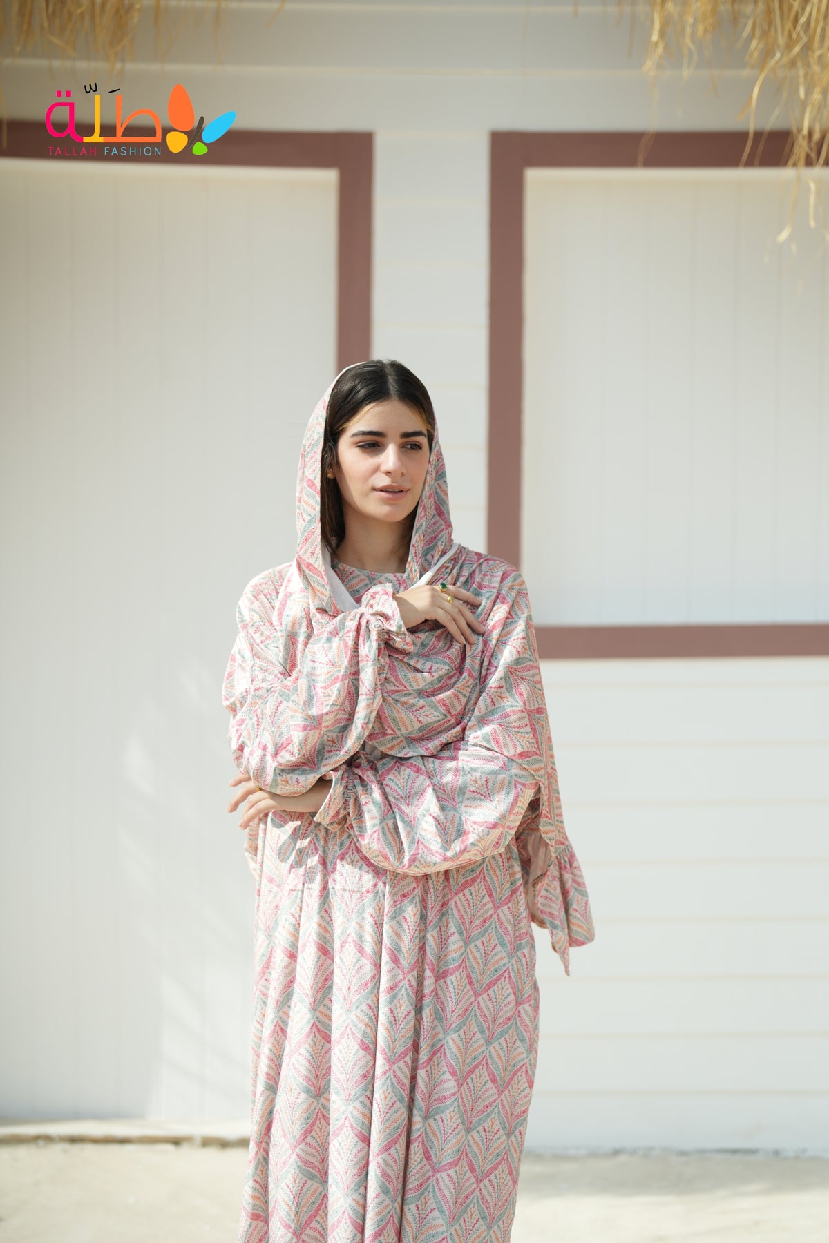 Velvet isdal - pink pattern