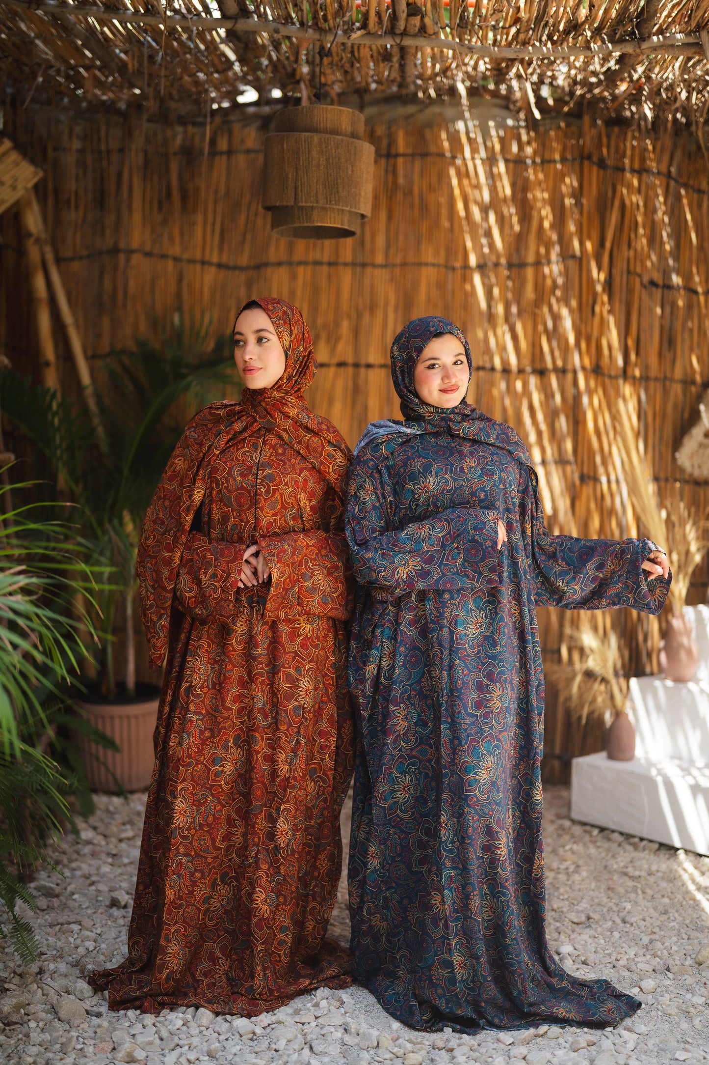 Isdal viscose - orange colorful