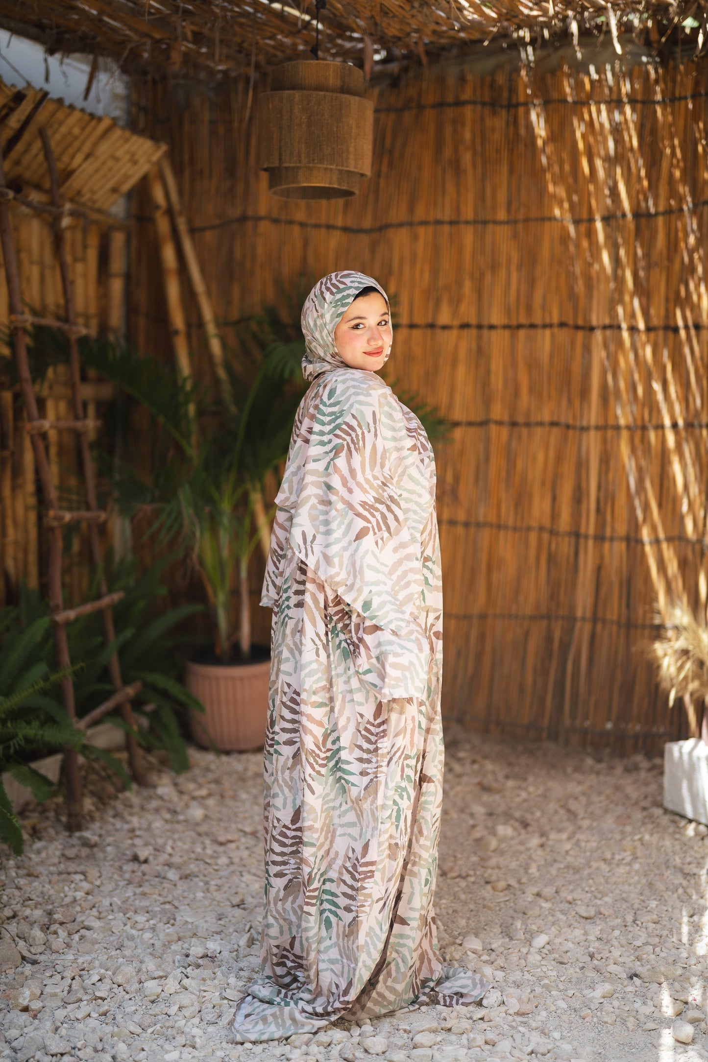 Isdal viscose - sunny flowers
