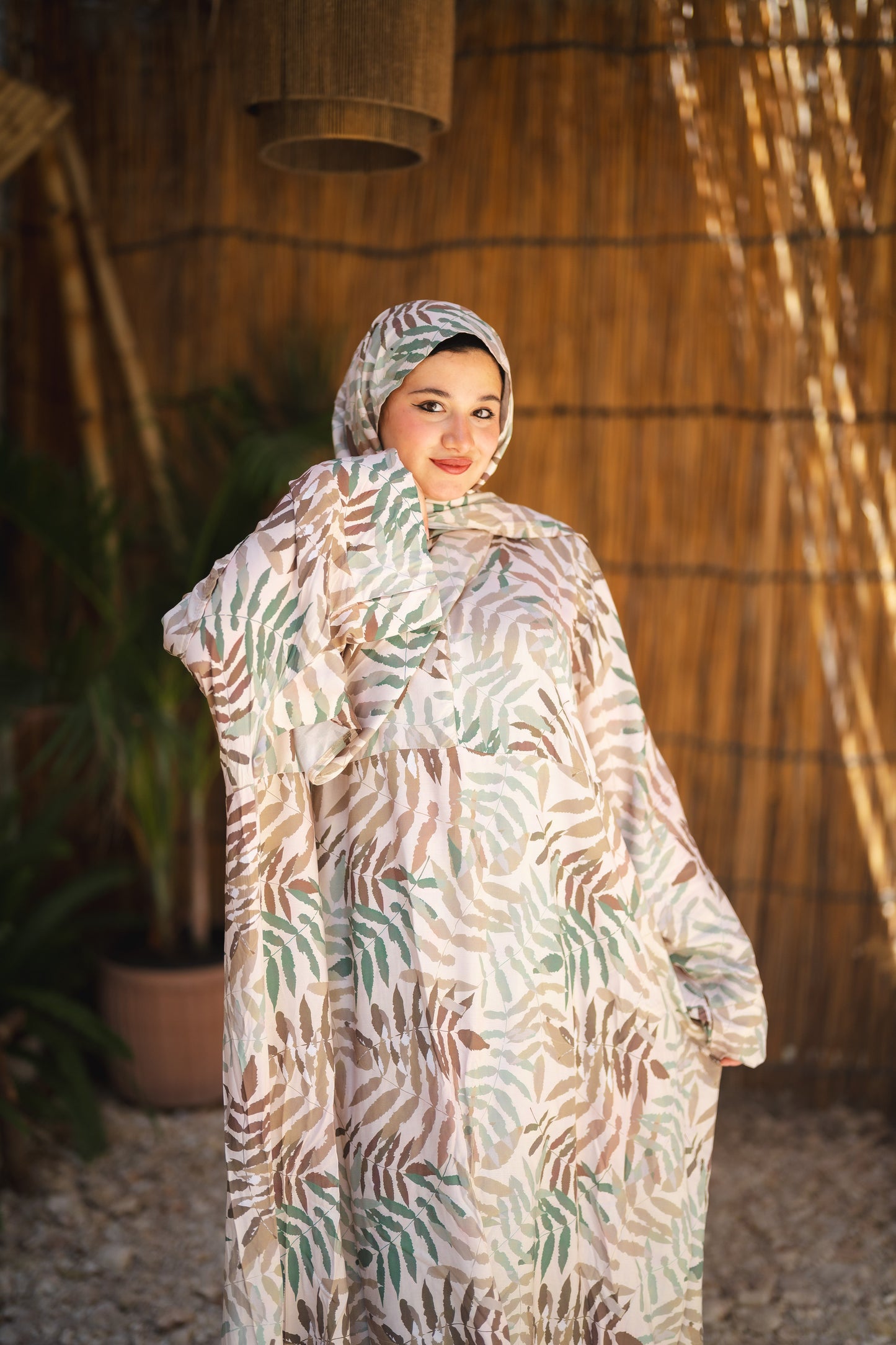 Isdal viscose - sunny flowers