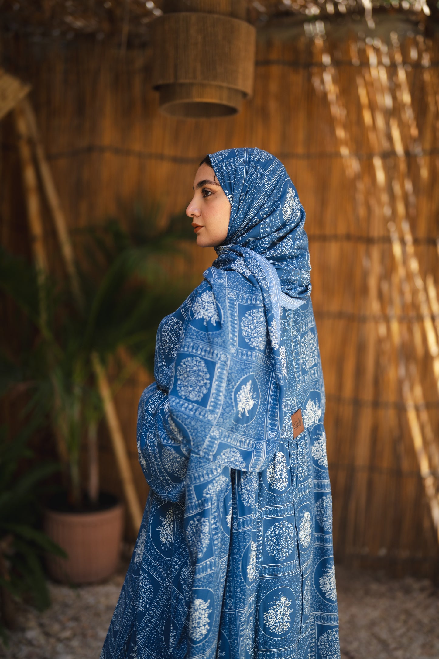 Isdal viscose - bright blue