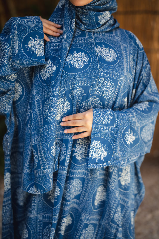 Isdal viscose - bright blue