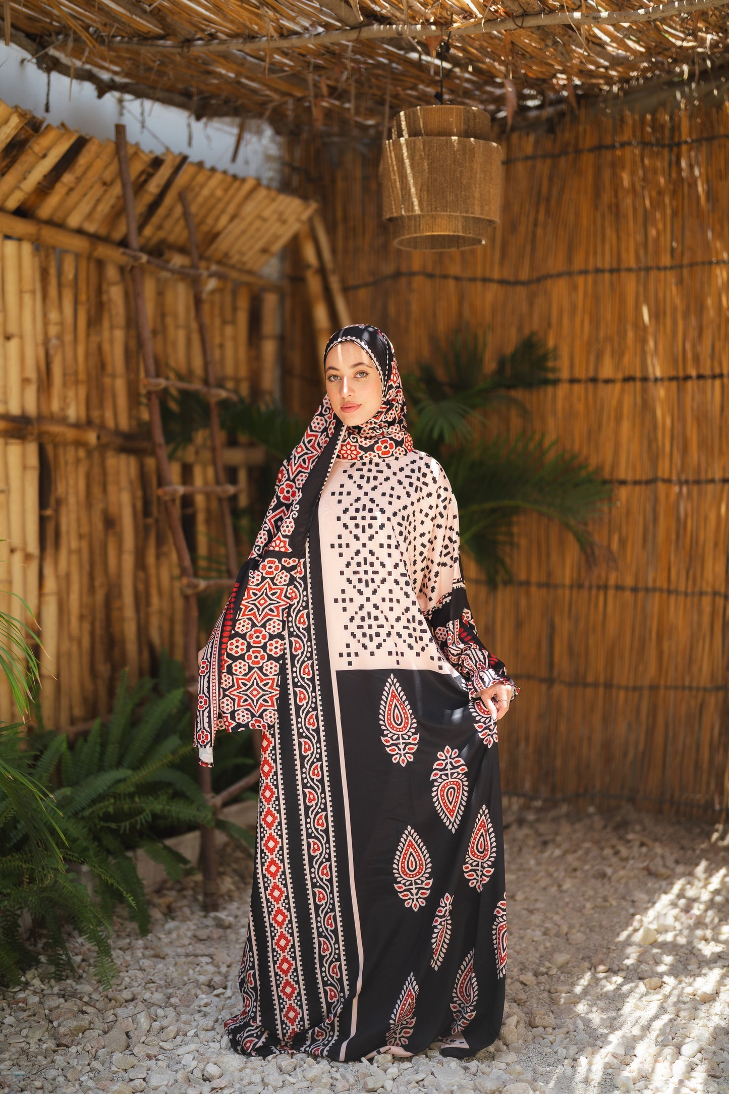 esdal soft masbrad  - red & black