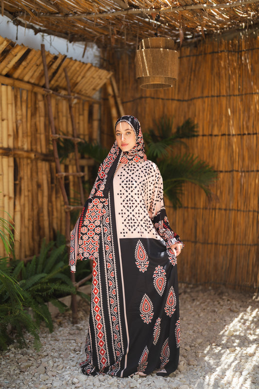 esdal soft masbrad  - red & black
