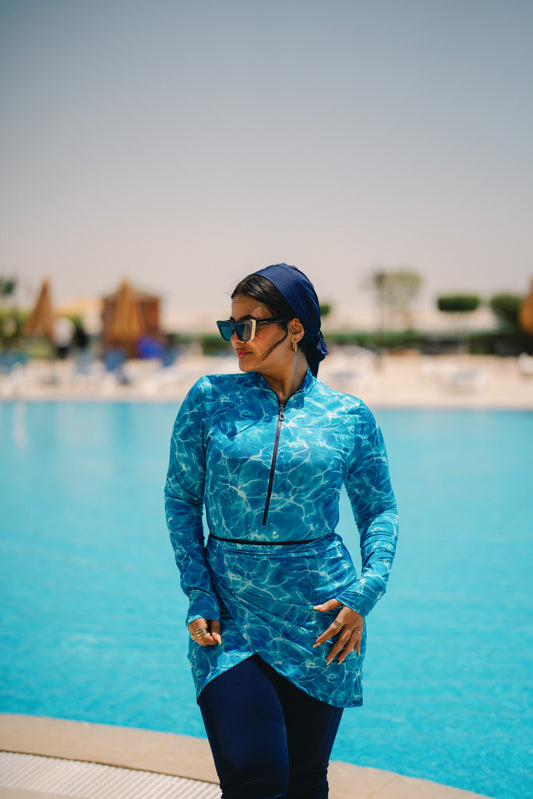 Burkini - ocean blue