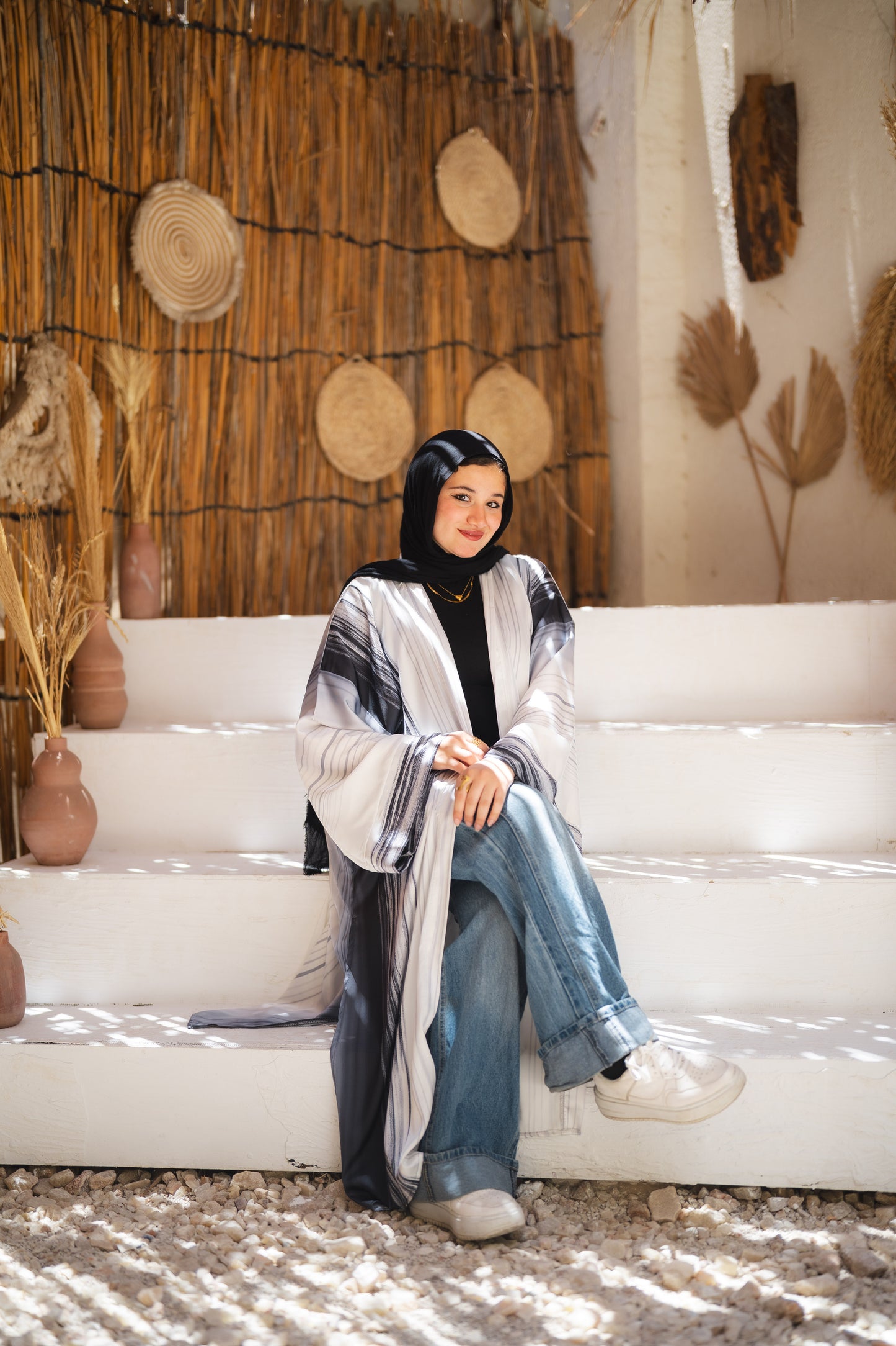 cardigan satin - clean lines