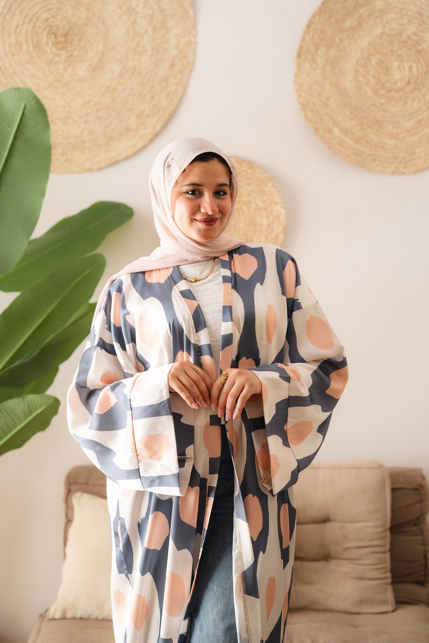 cardigan satin - creamy