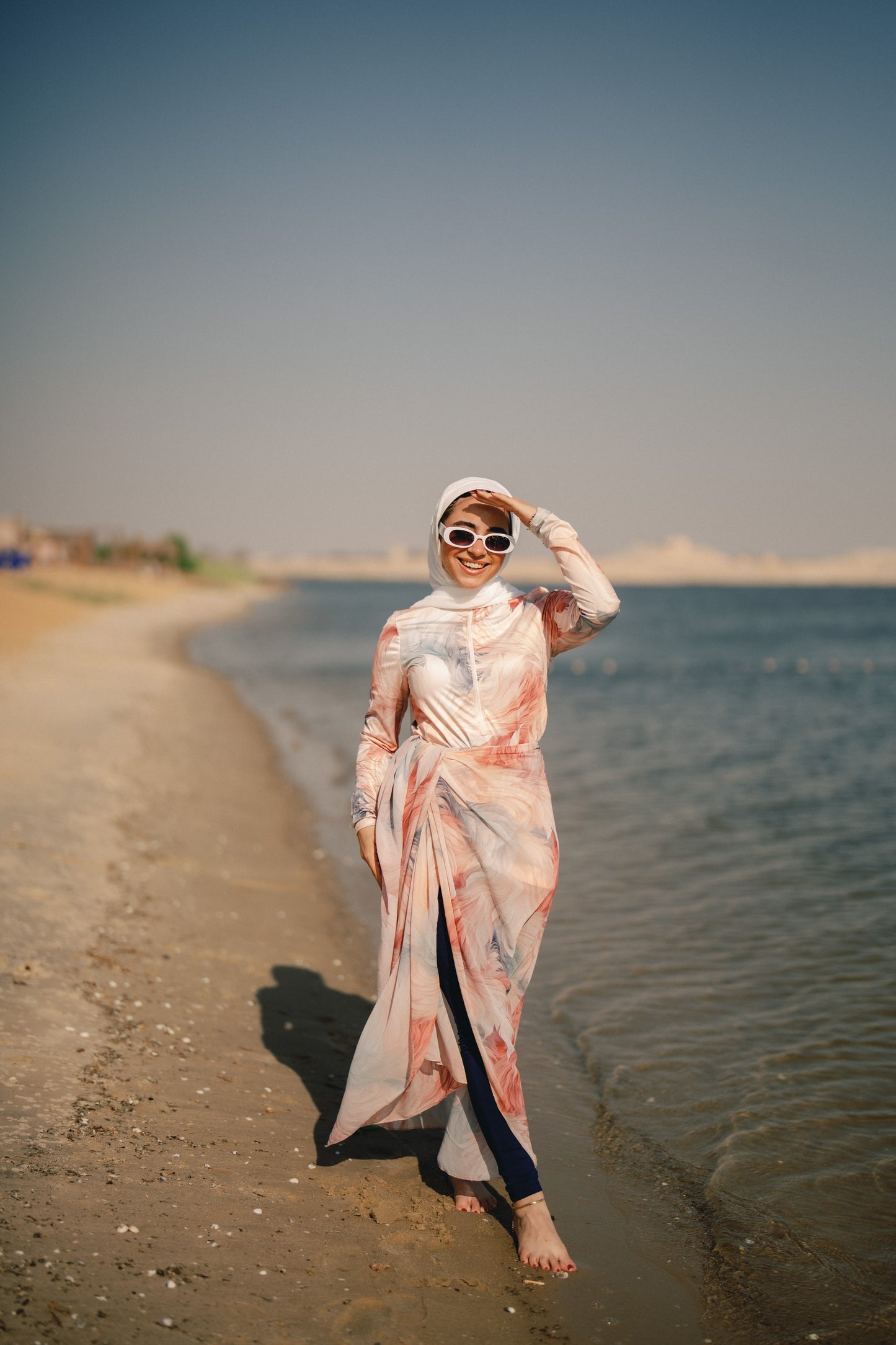 Burkini - pink feather