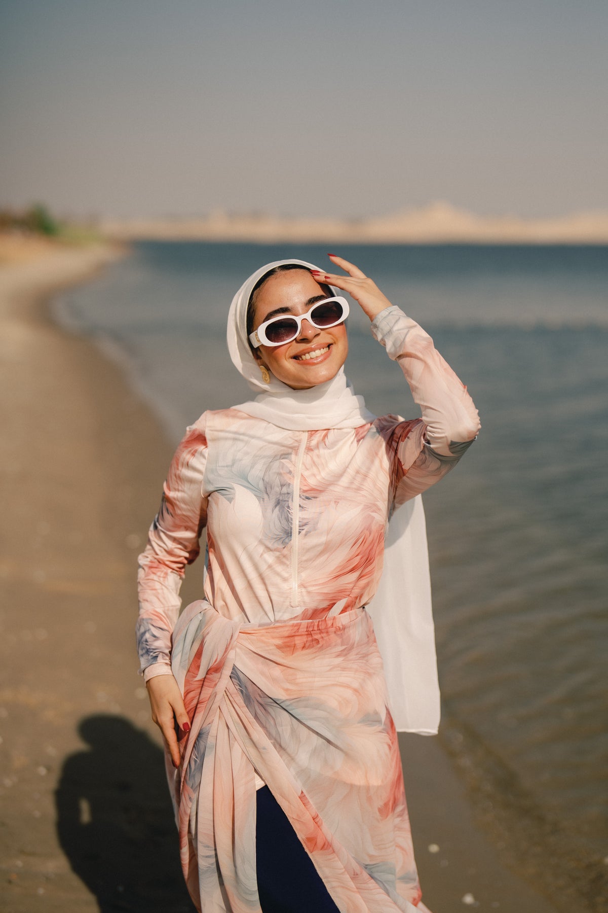 Burkini - pink feather