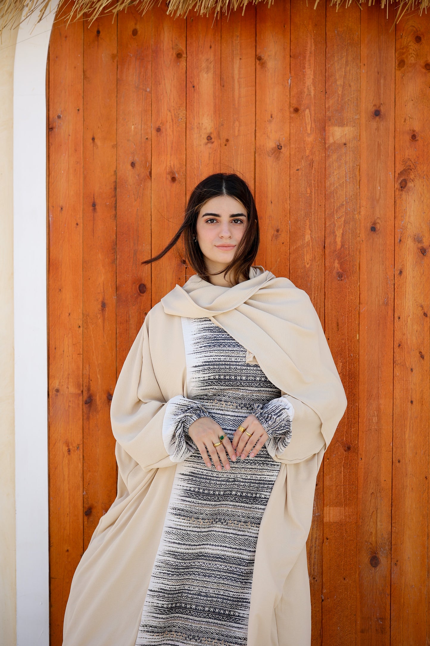 CY Malhfa - white, red & black