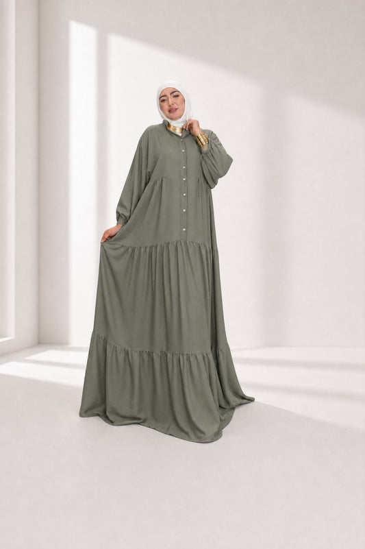 dress - oily