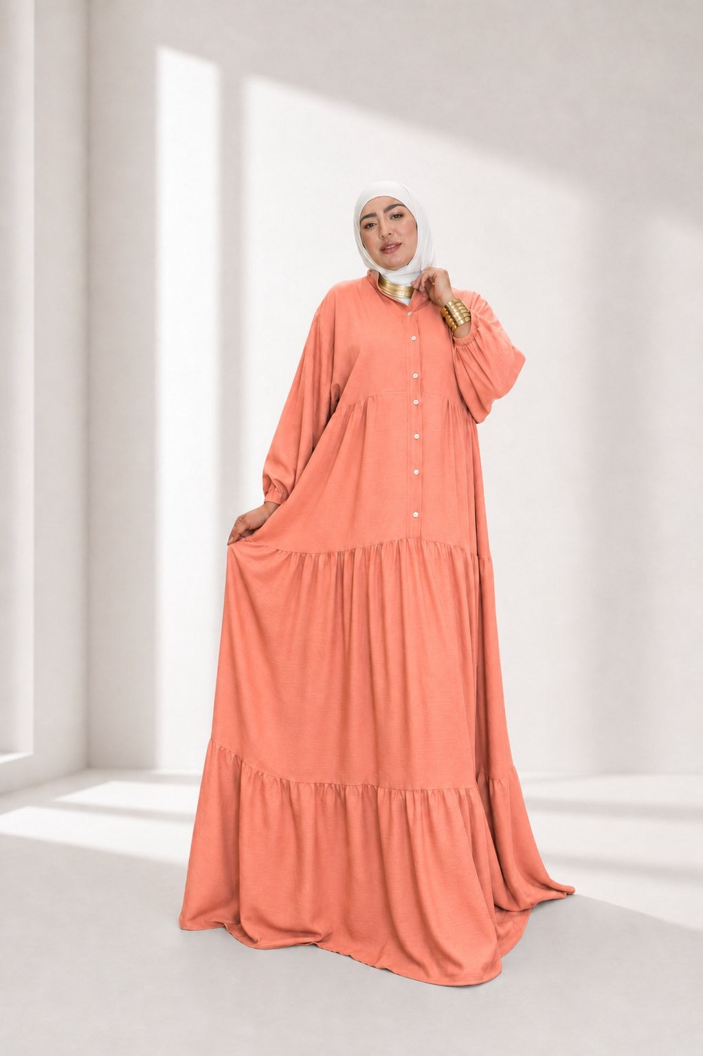 Dress - peach