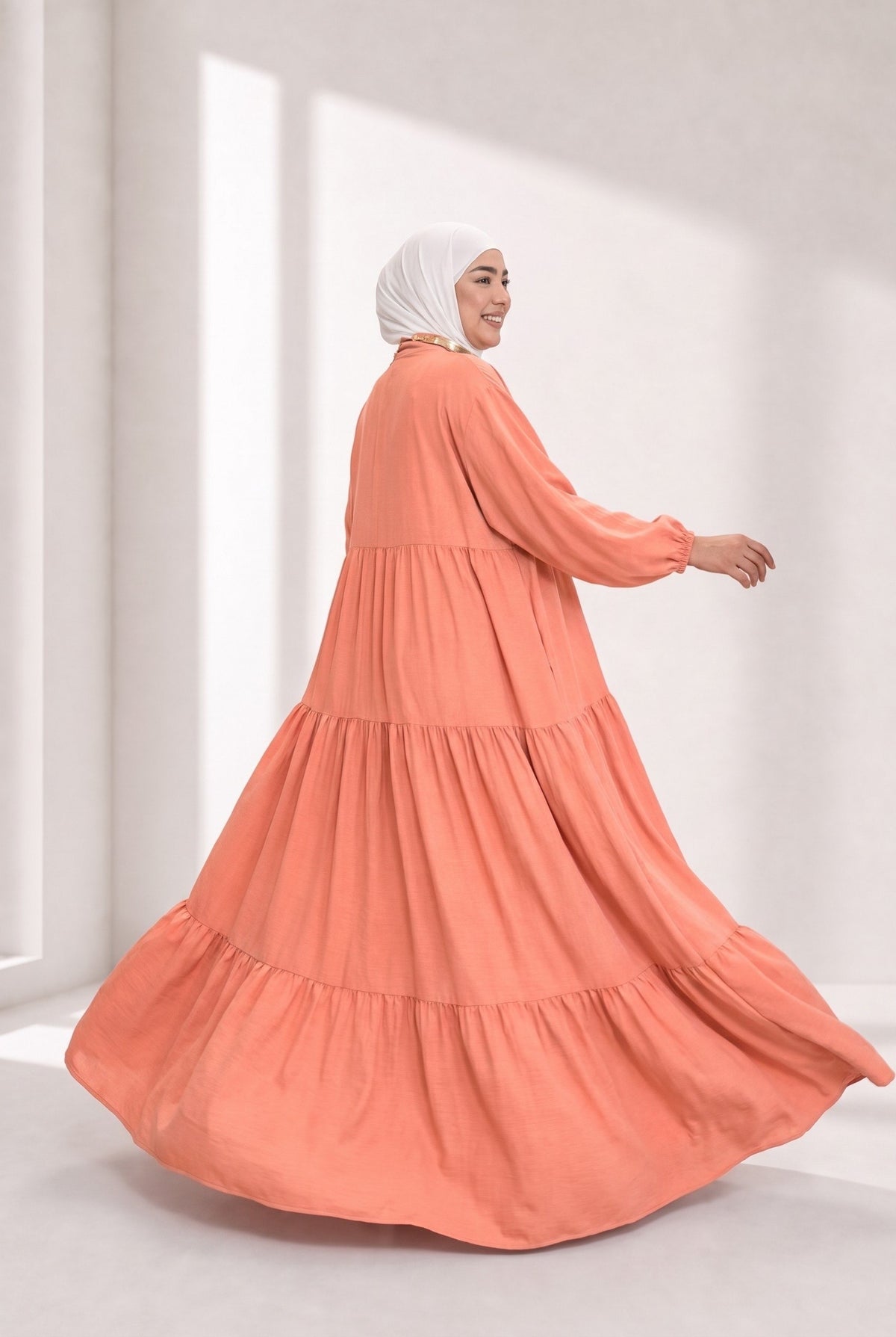 Dress - peach