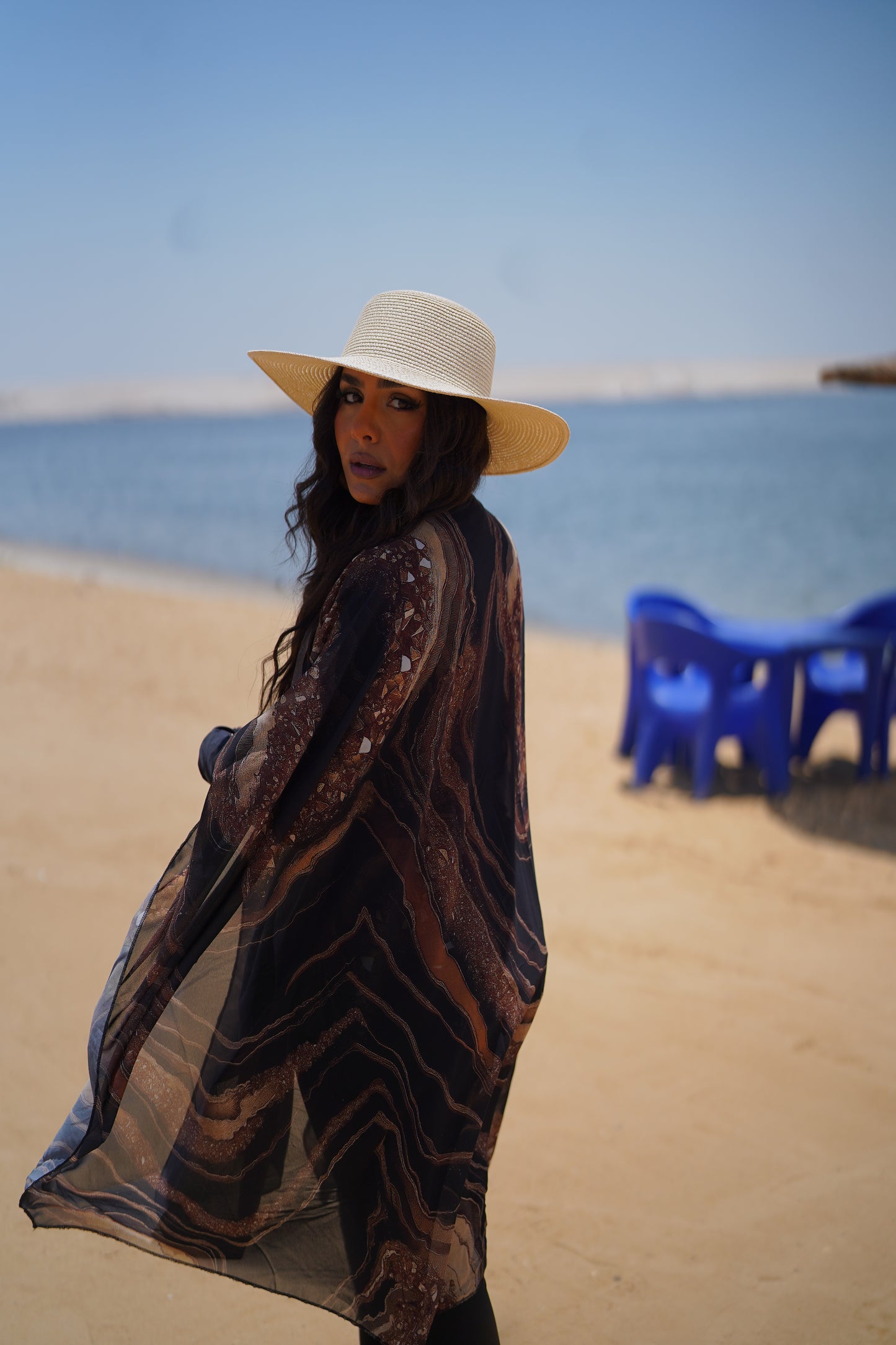 Swim Cover-Up Wrap Skirt