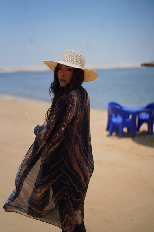Swim Cover-Up Wrap Skirt