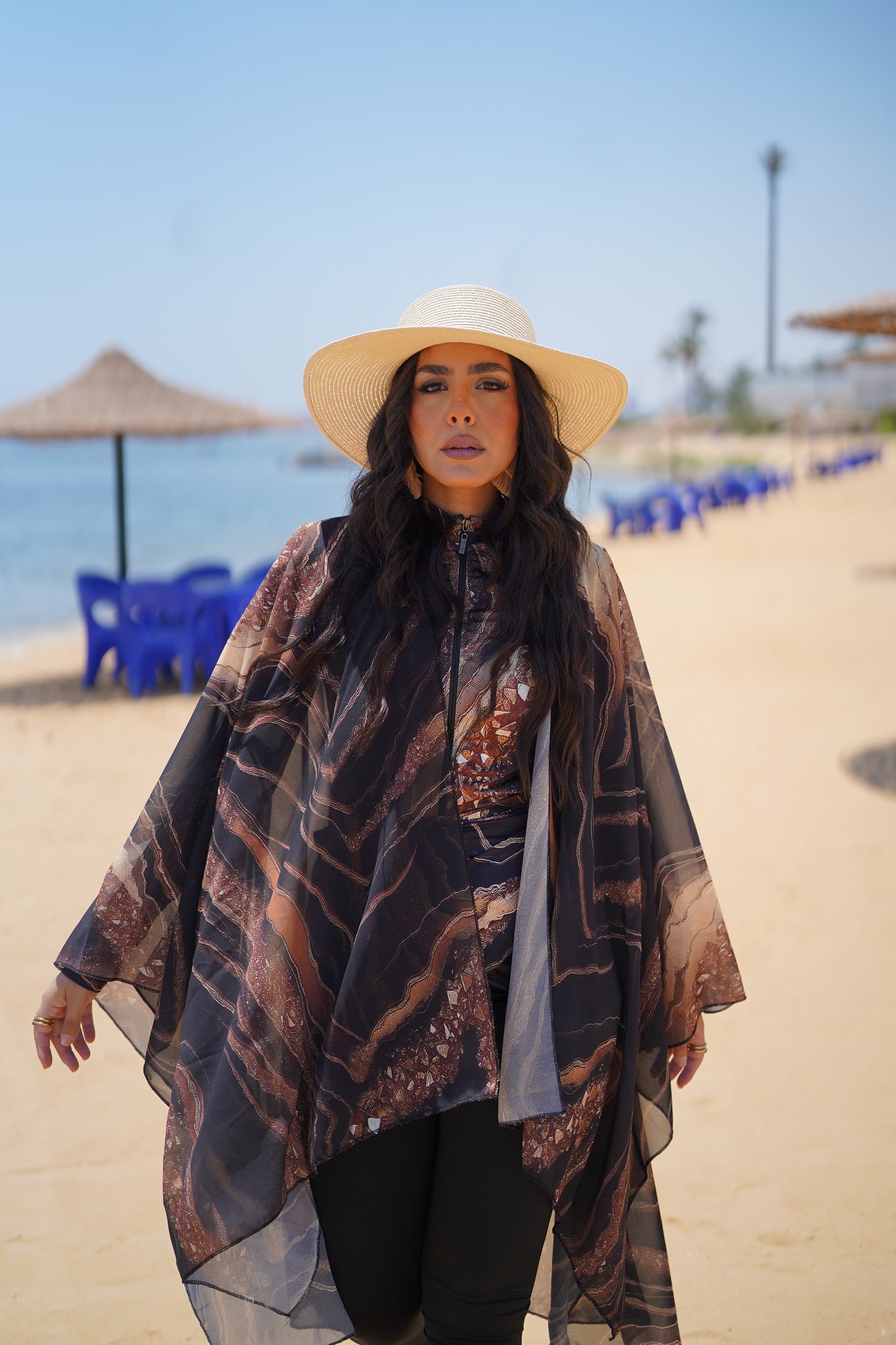 Swim Cover-Up Wrap Skirt