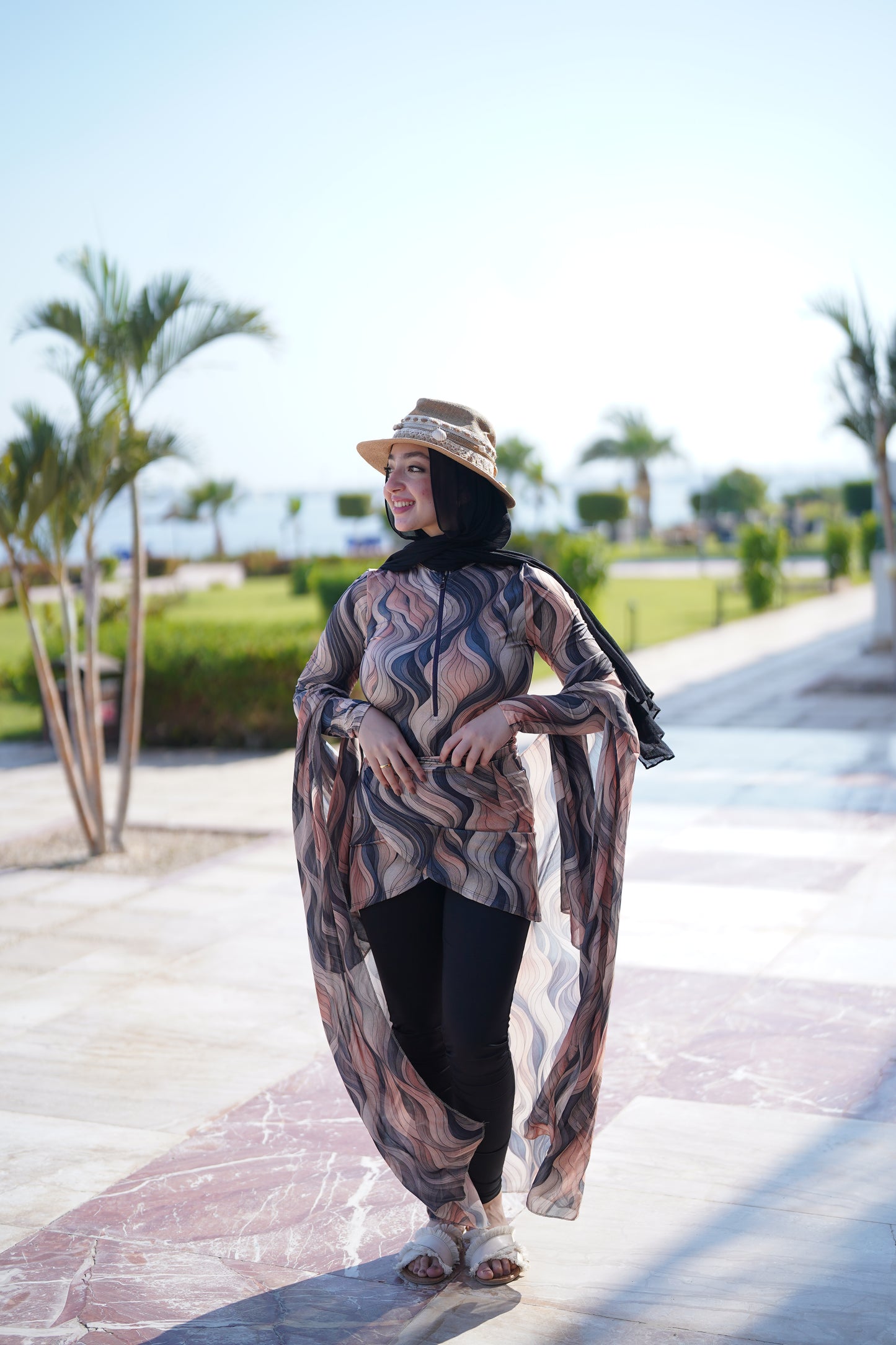 Swim Cover-Up Wrap Skirt